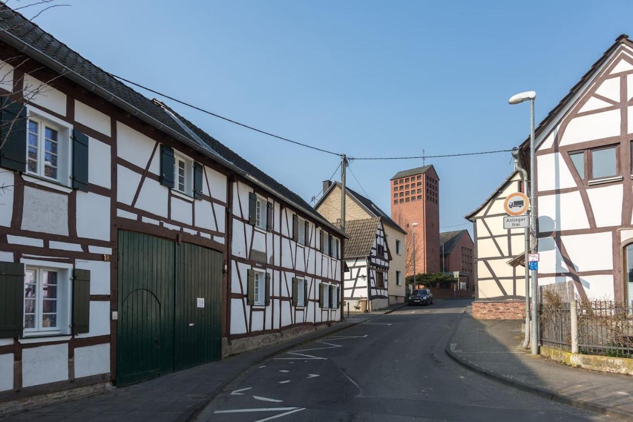 Gemuetliche Fachwerkwohnung Alfter エクステリア 写真